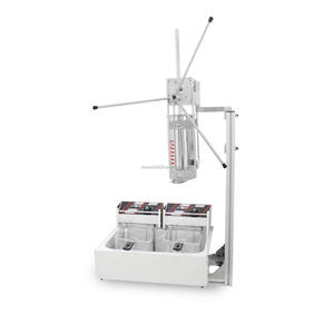 Gran oferta, máquina de <span class=keywords><strong>Churros</strong></span> Manual de mesa OEM, fabricante de <span class=keywords><strong>Churros</strong></span> españoles de 5L, molde personalizado, <span class=keywords><strong>Churros</strong></span> de flores con tanque de freidora profunda - Product Image 2