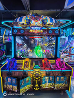 Machine de jeu d'arcade à monnayeur pour 4 joueurs, écran LCD 75 pouces, pour divertissement intérieur, version anglaise