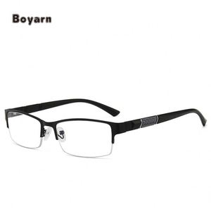 Boyarn Gọng Kim Loại Nửa Vành Kính Lọc Màu Xanh Dương Tia Xanh Dương Cận Thị Bán Sỉ Kính Đọc Sách Chỉnh Sửa - Product Image 6