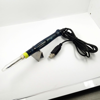 Fer à souder électrique USB DGKS BT-8U, kit d'outils 6 pièces, mini station de soudage 5-8W, élément chauffant 380-450°C, support, certifié CE, automatique