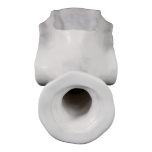 Vaso per Fiori in Ceramica Alto, Decorativo, Artistico, dal Design Curvo per Soggiorno, per Fiori Freschi - Product Image 6