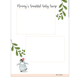 Logo personnalisé A5 couverture rigide bébé première année <span class=keywords><strong>Journal</strong></span> de mémoire PVC PP feuilles mobiles cadeau parfait pour les nouvelles mamans-imprimé <span class=keywords><strong>Journal</strong></span> d'histoire de <span class=keywords><strong>naissance</strong></span> - Product Image 5