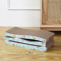 Griffoir pour chat en carton ondulé, résistant aux griffes, aiguiseur de griffes, extra large, sans pellicules, fournitures pour chats