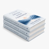 Fabrication professionnelle en gros de livres personnalisés à couverture rigide avec impression offset sur papier d'art