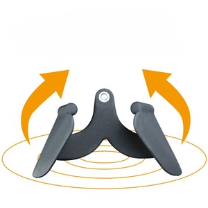 Lot <span class=keywords><strong>de</strong></span> 5 poignées <span class=keywords><strong>de</strong></span> musculation en acier avec logo et couleur personnalisés pour la musculation et le fitness - Product Image 4