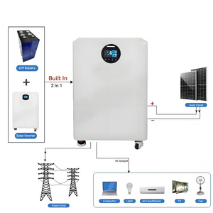 DEMUDA 12kw 16kwh 120V US ระบบจัดเก็บพลังงานแสงอาทิตย์แบบออลอินวัน ESS อินเวอร์เตอร์ แบตเตอรี่ลิเธียมไอออน LiFePO4 ระบบสำรองไฟฟ้าสำหรับบ้านแบบออฟกริด - Product Image 2