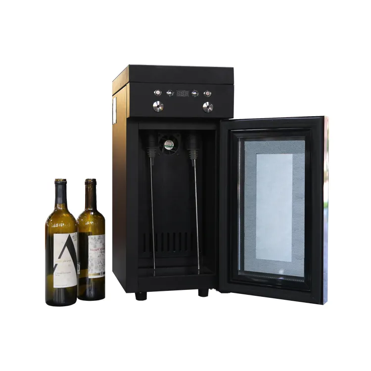 2 bottles wine dispenser machine