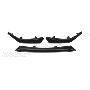 Front Bumper Splitter Lip Spoiler Splitter Deflector Lips Cover Trim Body <b>Kit</b> for Toyota Corolla SE XSE Sports <b>Model</b> 2021-2023 - Product Image 3