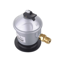 Régulateur de bouteille de gaz de cuisine domestique jumbo à double étage de 35 mm, homologué CE, sûr, pour GPL, propane, butane