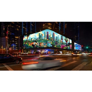 Mur vidéo LED extérieur P4 étanche haute luminosité pour affichage commercial de panneaux routiers - Product Image 1