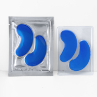 Patchs pour les yeux personnalisés au cuivre bleu, masque pour les yeux, approvisionnement direct usine, raffermissant et hydratant, patchs GHK-Cu sous les yeux