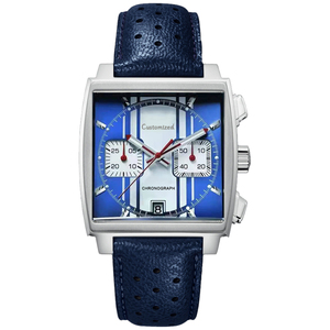 Reloj de Negocios para Hombre, Diseño Rectangular, Multifuncional, Cronógrafo, con Estilo y Personalidad - Product Image 5