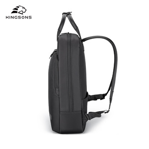Kingsons <b>Business</b> <b>Backpack</b> 20-35L Large Capacity Laptop Bag Unisex Expandable Travel <b>Backpack</b> Solid Color - Product Image 2