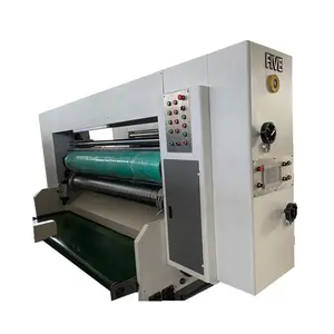 Corrugated board box rotary die cutter and creasing machine for sale