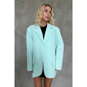 Chaquetas Estilo Dad para Mujer, Color Menta, Venta al por Mayor - Product Image 4