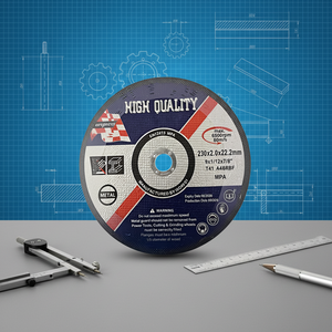 Disques de coupe/roues de découpe abrasives <span class=keywords><strong>SONGQI</strong></span> 230 mm, épaisseur 2,0 mm, haute teneur en alumine-zircone, pour acier inoxydable, personnalisables OEM - Product Image 4