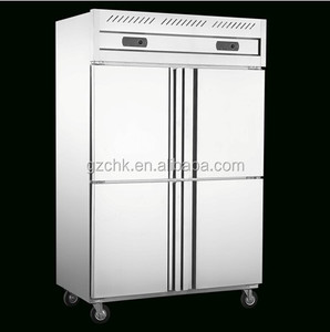 4 Door Stainless Steel Refrigerator /CE Approval Upright 1000L <b>Freezer</b> /chiller D1.0-4 Stainless Steel Commercial Refrigerator F - Product Image 1