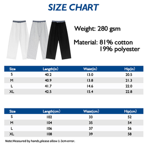 Pantalones de chándal multibolsillo de algodón y poliéster holgados informales para hombre, pantalones de jogging de pierna ancha con cordón en la cintura para Tallas grandes - Product Image 6