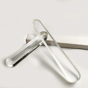 Verre de jauge de niveau en borosilicate uni découpé sur mesure pour le pétrole et la <span class=keywords><strong>pharmacie</strong></span> - Product Image 1