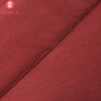 Tissu en lin à une face, multifonctionnel, 100% polyester, durable, résistant au rétrécissement, 130-140 GSM, sensation d'acétate, pour robe