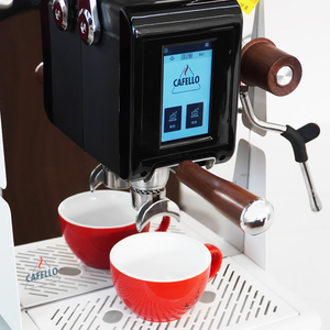 Premium 2200W Espresso Maker With Conical Burr Instant Heating Boiler for Cafe Quality <b>Coffee</b> - Product Image 3