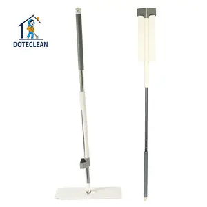 Wholesale Products Hand Free Easy Use Magic Self-gewaschen Flat Mop With 2pc Microfiber Cloth Lazy Mop