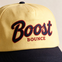 Casquette de baseball ajustable à deux tons en coton sergé brodé de haute qualité, personnalisable