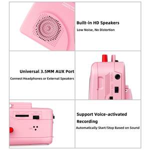 Lecteur de <span class=keywords><strong>cassette</strong></span> rétro, magnétophone, radio AM/FM, retournement automatique, portable, MP3 numérique, haut-parleurs intégrés, manuel, piles 2AA - Product Image 4