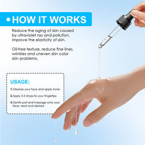 Özel Marka Organik Doğal Ferulik Asit <span class=keywords><strong>C</strong></span> Vitamini Serumu Hyaluronik Asit Niacinamide Kırışıklık Karşıtı Aydınlatı<span class=keywords><strong>c</strong></span>ı Beyazlatı<span class=keywords><strong>c</strong></span>ı Yüz Serumu - Product Image 5