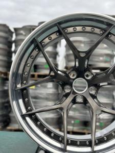 GVICHN roues de voiture de tourisme forgées 19 20 21 22 24 pouces 6061-T6 alliage roue de voiture de course personnalisé poli lèvre 2 pièces jantes - Product Image 6