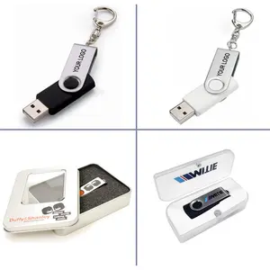 Самый дешевый 4 ГБ 8 ГБ Usb 2.0 поворотный USB-флеш-накопитель Memory Pen Drive Пользовательский флеш-накопитель оптом