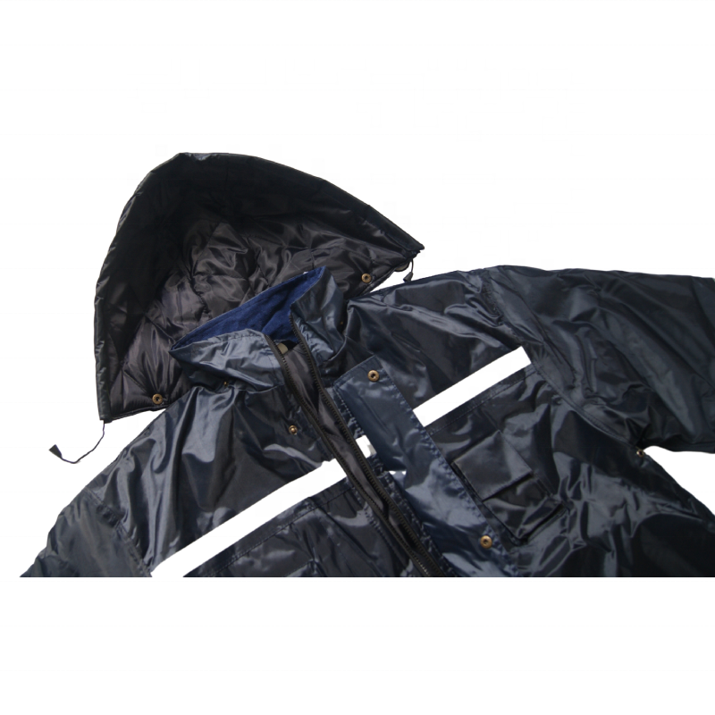 Winter Parka with Hood - Waterproof & Reflective Seaman Coat