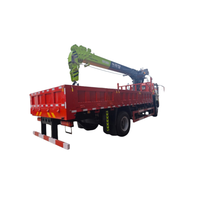 Camion à ordures à chargement arrière HLW 4x2 5m3, moteur diesel Euro 3, empattement 3308 mm, 120 CV, transmission manuelle, bras hydraulique