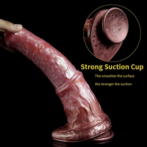 Animal Penis <b>Dildo</b> G-Spot Massager Soft Silicone Animal Penis Fantasy Shop Sex Tools for Men and Women Anal Plug - Product Image 3