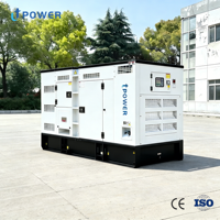 Générateur diesel fiable de 30 kVA, alimentation de secours pour centre de données, démarrage à distance, 1800 tr/min, 50/60 Hz, courant alternatif, refroidissement par eau, faible bruit, ATS