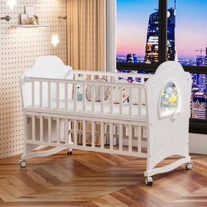 CLAF BEBE B2B Éclairage Multifonctionnel Nouveautés Lits bébé en bois massif de haute qualité - Product Image 1