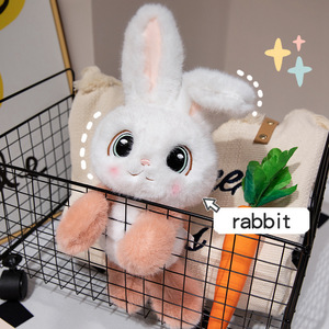 Peluche Coniglio Occhi Grandi Hot Sale Transfrontaliero, Bambola di Pezza Coniglio <span class=keywords><strong>Ya</strong></span> <span class=keywords><strong>Ya</strong></span>, Cuscino di Comfort per Bambini, Regalo in Cotone PP 31-50cm - Product Image 5