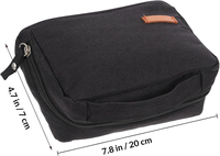 Sac d'organisation électronique portable, pochette de rangement pour câbles, étui de voyage pour câbles de données, chargeurs, accessoires et petits objets