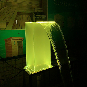 <span class=keywords><strong>Lame</strong></span> de <span class=keywords><strong>Cascade</strong></span> en acrylique transparent, à changement coloré, artificiel, pour <span class=keywords><strong>piscine</strong></span>, <span class=keywords><strong>Cascade</strong></span> Led - Product Image 3