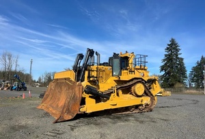 Bulldozer Caterpillar d'occasion Cat D8r/D6g/D7r/D7g/D9r/D10r/D11, engin de construction d'occasion, origine Japon, moteur de bêchage 6m - Product Image 3
