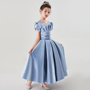 Robes de <span class=keywords><strong>princesse</strong></span> pour filles, robes de soirée longues de luxe pour enfants de 2 à 14 ans, costume de fête d'anniversaire, <span class=keywords><strong>robe</strong></span> de bal en forme de A - Product Image 4