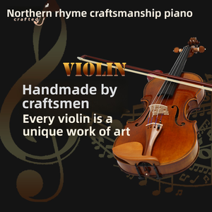 Viola universelle multi-styles CHENTUO CT1.61 faite à la main, avec table en épicéa massif et finition flammée, archets en ébène d'érable, provenant de Liaoning – Meilleure vente - Product Image 4