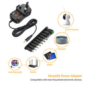 Adaptador de Corriente CA/CC de 12 V 1 A 12 W, 100~240 V, 7 Puntas, Cable de 1.5 m, Tira de Luz LED, CCTV, Seguridad - Product Image 6