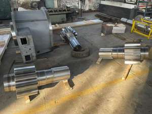 Escavatore a draga motore principale personalizzato grande modulo cilindrico forgiato albero di trasmissione a scanalatura albero ingranaggio - Product Image 6