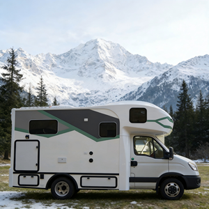 Autocaravana 4x4 Blanca de Lujo, Nueva, Modelo 2026, con Batería de Litio y Paneles Solares, 2+2 <span class=keywords><strong>Plazas</strong></span>, Lista para Acampar en Australia, Ideal para Senderismo - Product Image 1