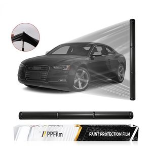 Película Protectora de Pintura para Automóvil de TPU PPF de 7.5mil 1.52*15m con Garantía de 10 Años, Antiarañazos, Color Negro Mate, para Carrocería de Automóvil - Product Image 2