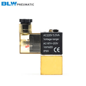 2v025-08 <span class=keywords><strong>2</strong></span>-Poort <span class=keywords><strong>2</strong></span>-Positie 1/4 \ "Bsp Magneetventiel Normale Sluiting Draad Lood Spoel Piloot Aanpasbare Basis Media Control - Product Image 2