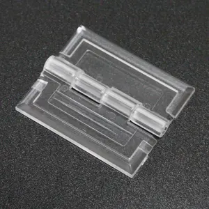 8" Easy Bond PMMA Hinge Clear Acrylic Hinge