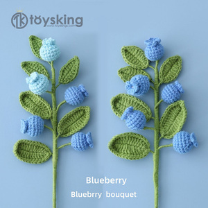 Bouquet di Mirtilli Freschi Lavorato a Mano con Amore, Dolce Regalo <span class=keywords><strong>per</strong></span> <span class=keywords><strong>San</strong></span> <span class=keywords><strong>Valentino</strong></span> o Galentine, Delicato Ricordo di Amicizia - Product Image 5