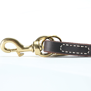 <span class=keywords><strong>Laisse</strong></span> <span class=keywords><strong>pour</strong></span> <span class=keywords><strong>chien</strong></span> en <span class=keywords><strong>cuir</strong></span> de vache solide, moderne et durable, avec rivets, <span class=keywords><strong>pour</strong></span> chats et chiens, promenade et dressage quotidiens - Product Image 2
